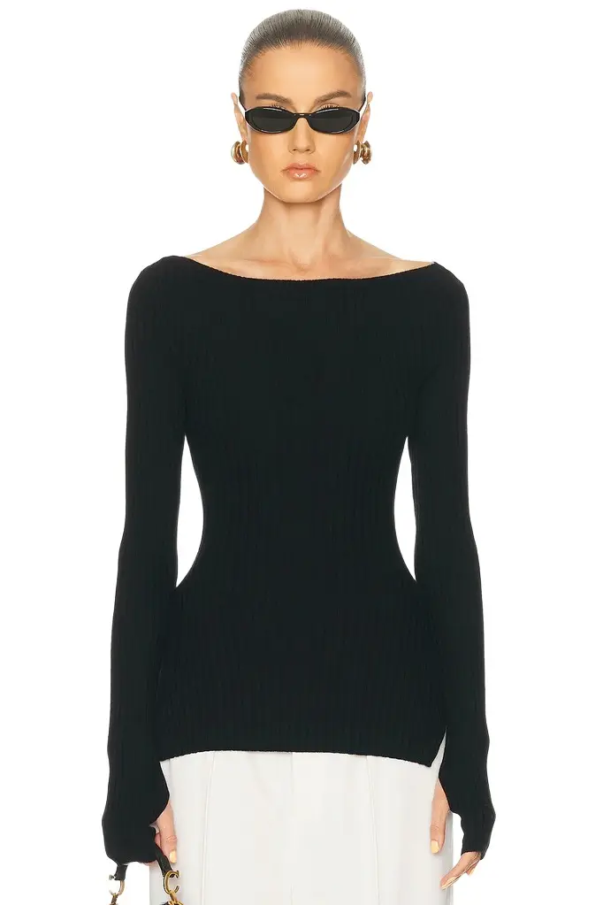 Nichole Rib Knit Long Sleeve Nichole Rib Knit Long Sleeve