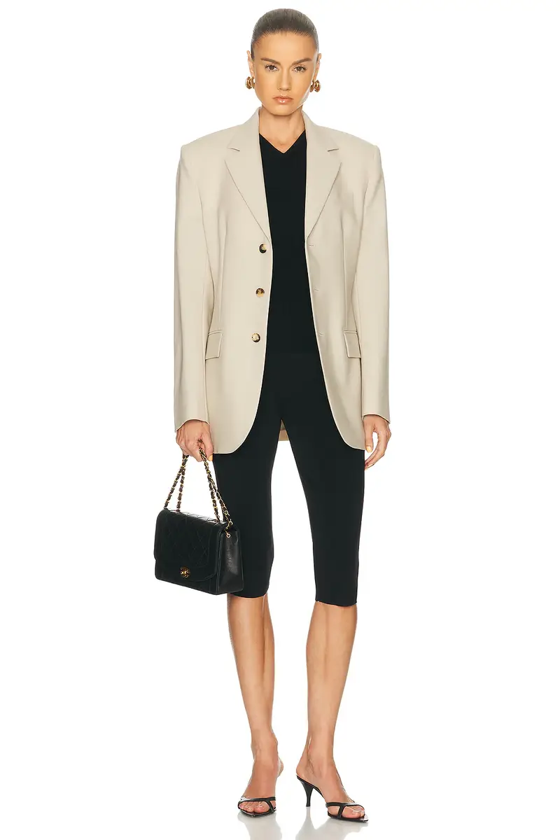 EAVES Susen Rib Knit V-neck Top | Thumbnail 4 EAVES Susen Rib Knit V-neck Top | Thumbnail 4