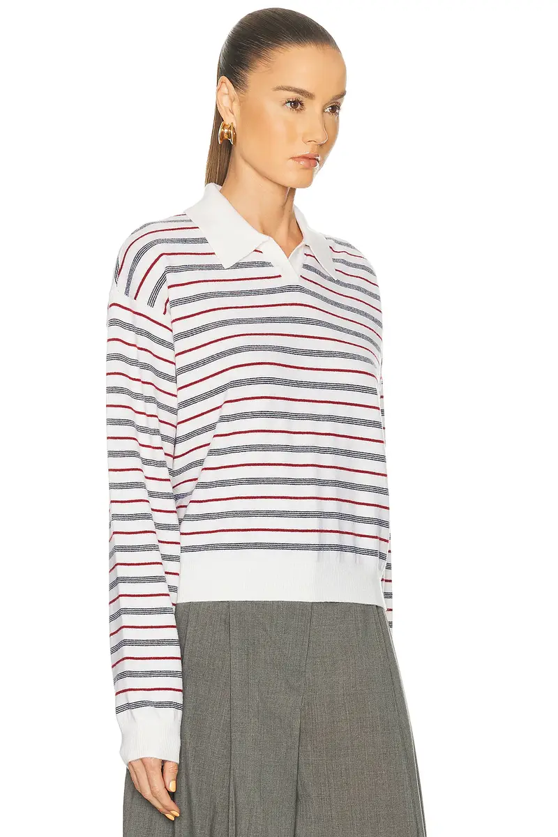 EAVES Whinifred Knit Polo | Thumbnail 2