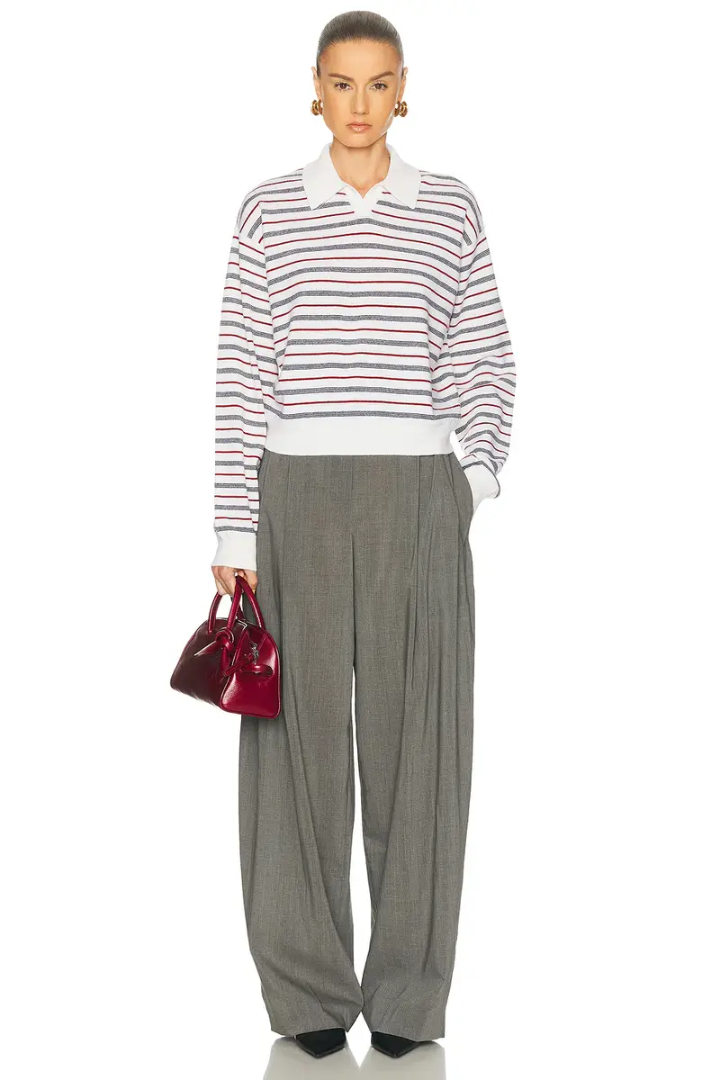 EAVES Whinifred Knit Polo | Thumbnail 4