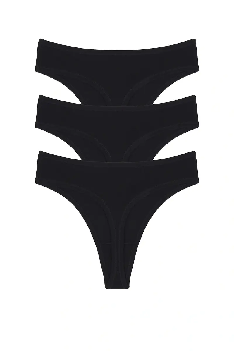 Negative Underwear Cloud Cotton Thong 3-pack | Thumbnail 2
