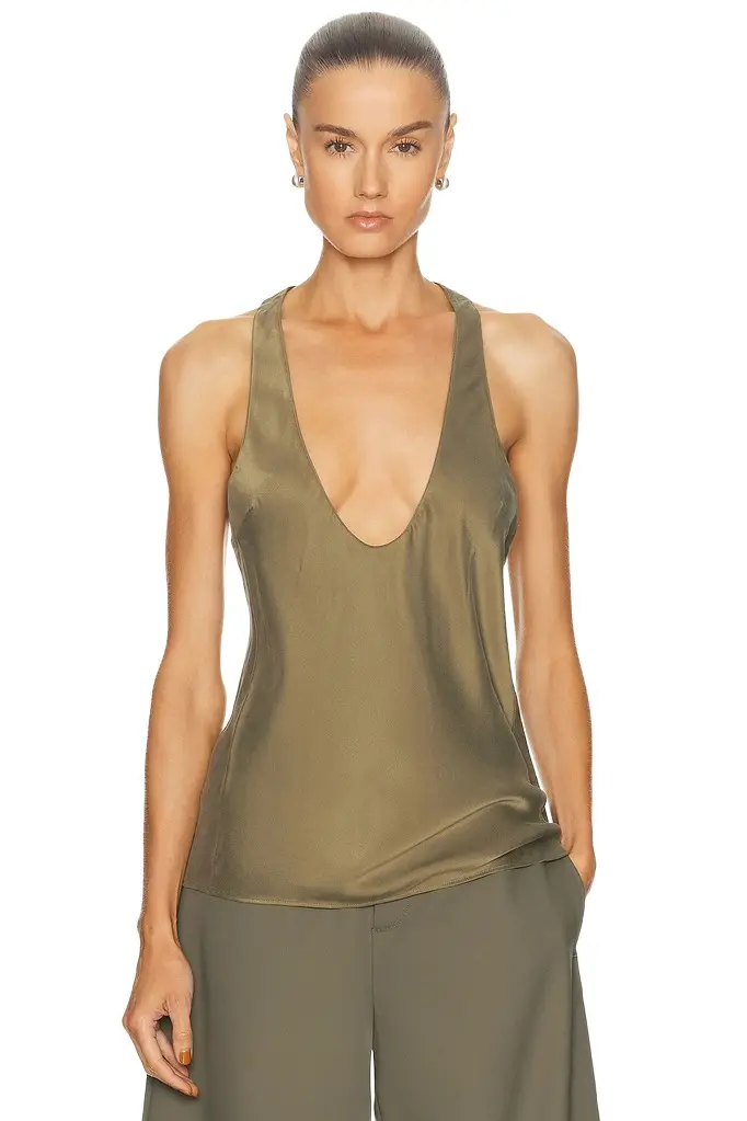 EAVES Vivian Silk Top | Image 1 EAVES Vivian Silk Top | Image 1