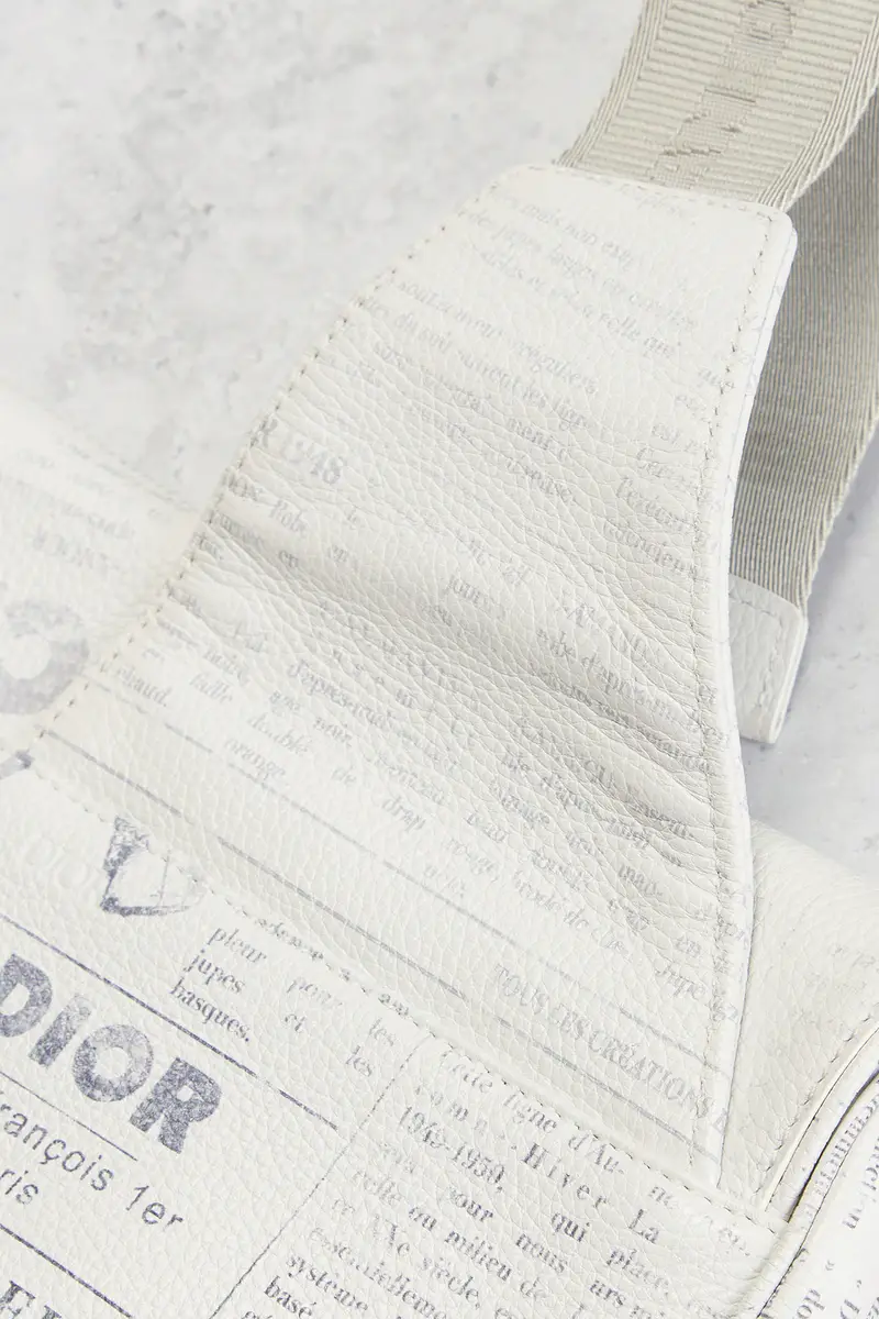 Dior Dior Newspaper Saddle Bag | Thumbnail 6 Dior Dior Newspaper Saddle Bag | Thumbnail 6