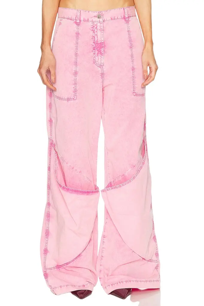 The Attico Wide Leg Pant