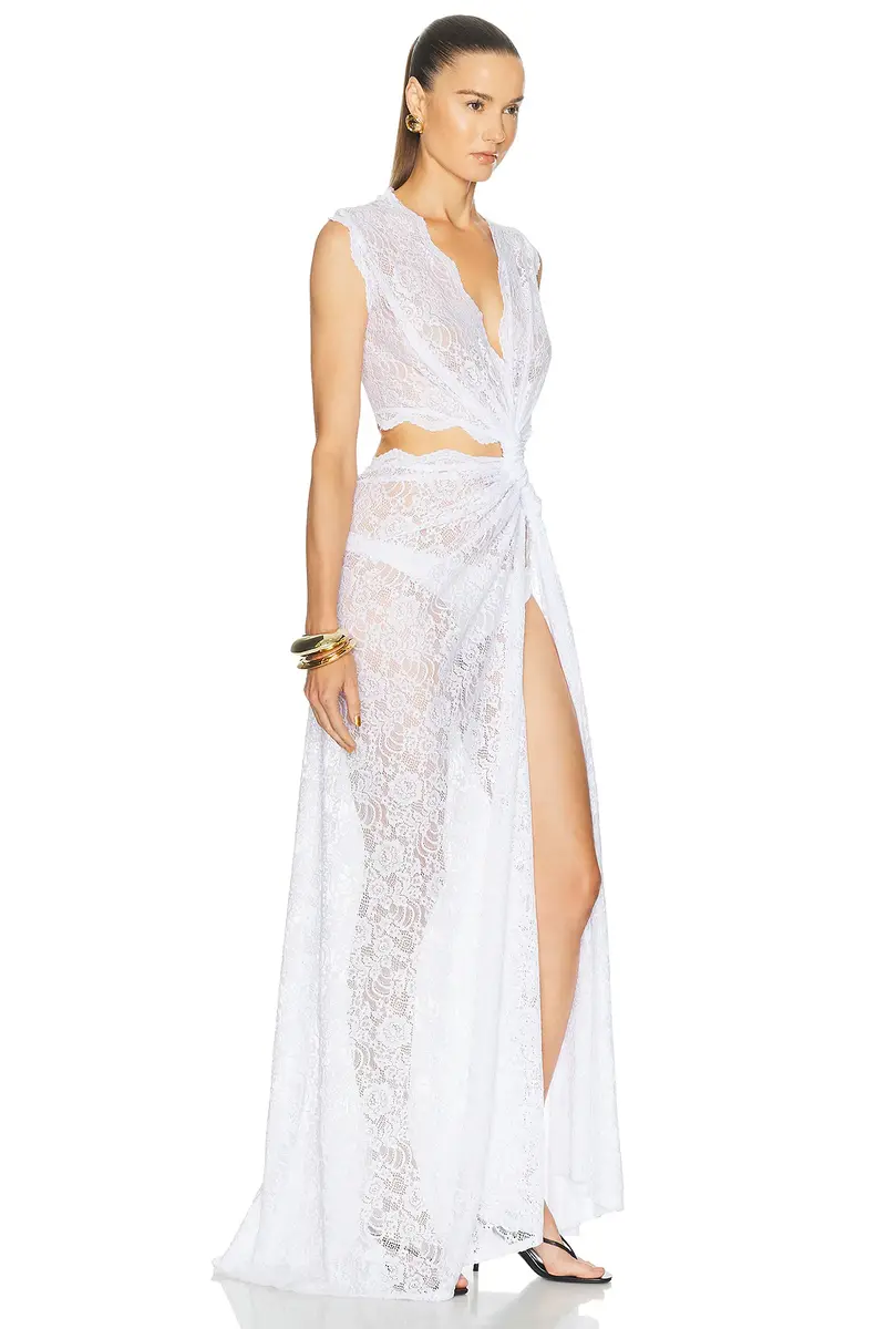 Sid Neigum Lace Triple Loop Knit Dress | Thumbnail 3 Sid Neigum Lace Triple Loop Knit Dress | Thumbnail 3
