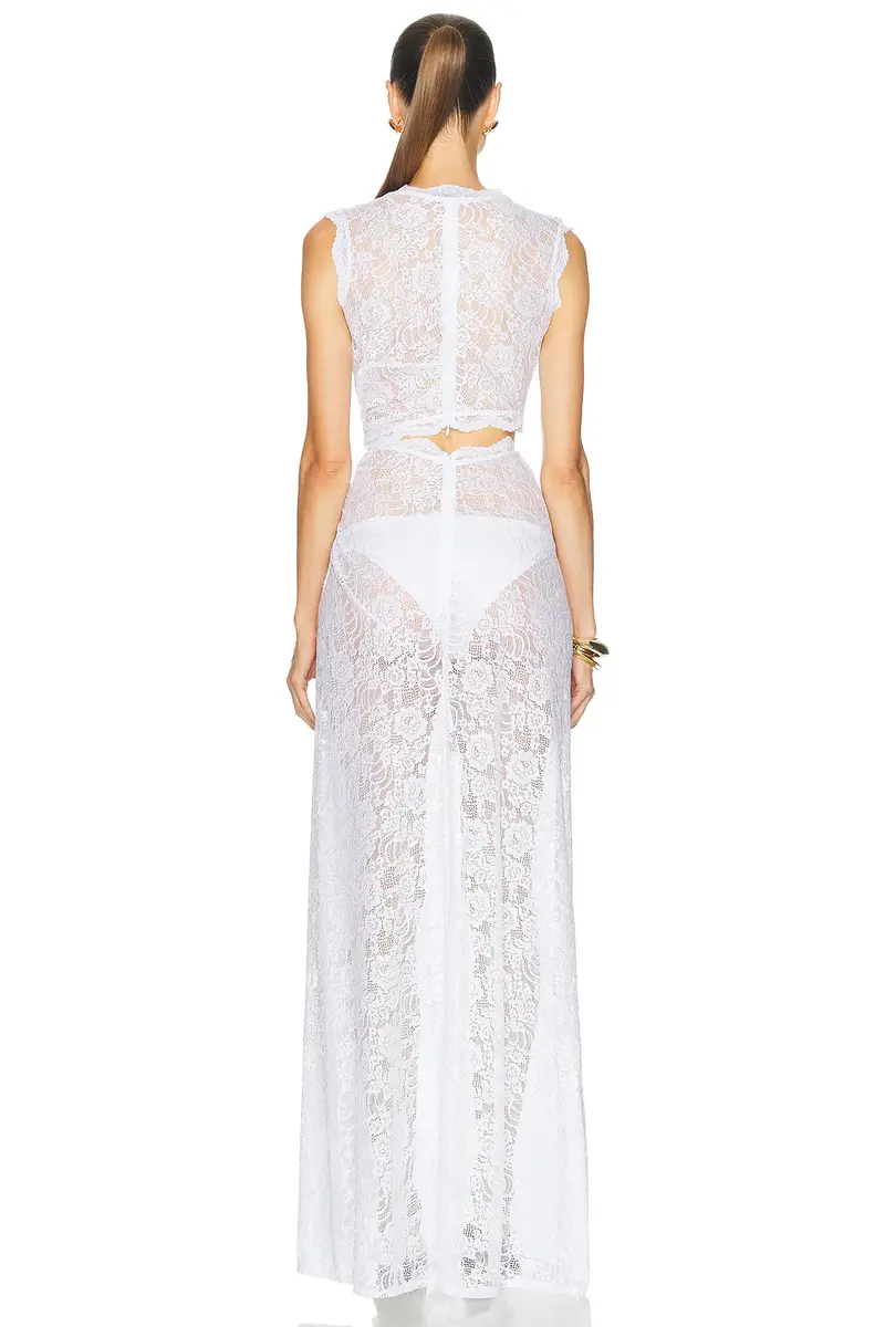 Sid Neigum Lace Triple Loop Knit Dress | Thumbnail 5 Sid Neigum Lace Triple Loop Knit Dress | Thumbnail 5