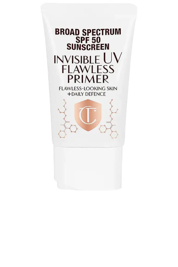Charlotte Tilbury Broad Spectrum SPF 50 Sunscreen Invisible UV Flawless Poreless Primer