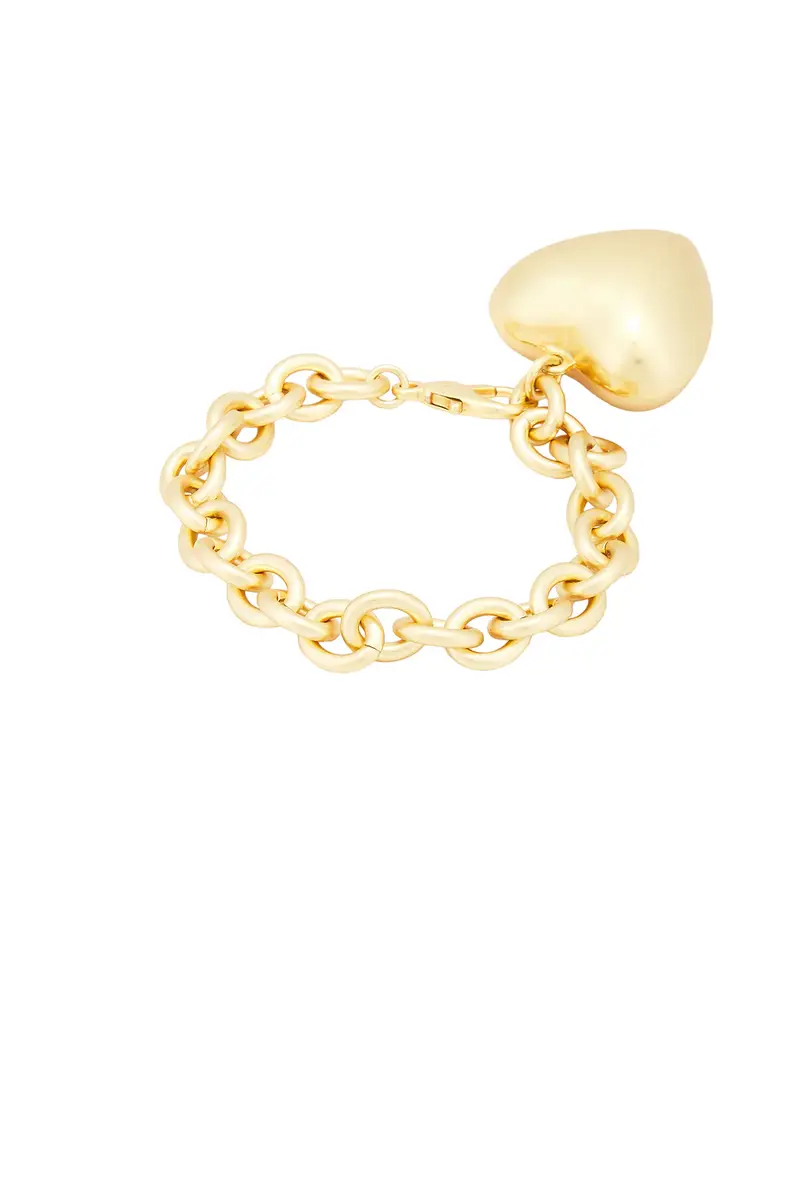 Roxanne Assoulin The Puffy Heart Gold Bracelet | Thumbnail 2 Roxanne Assoulin The Puffy Heart Gold Bracelet | Thumbnail 2