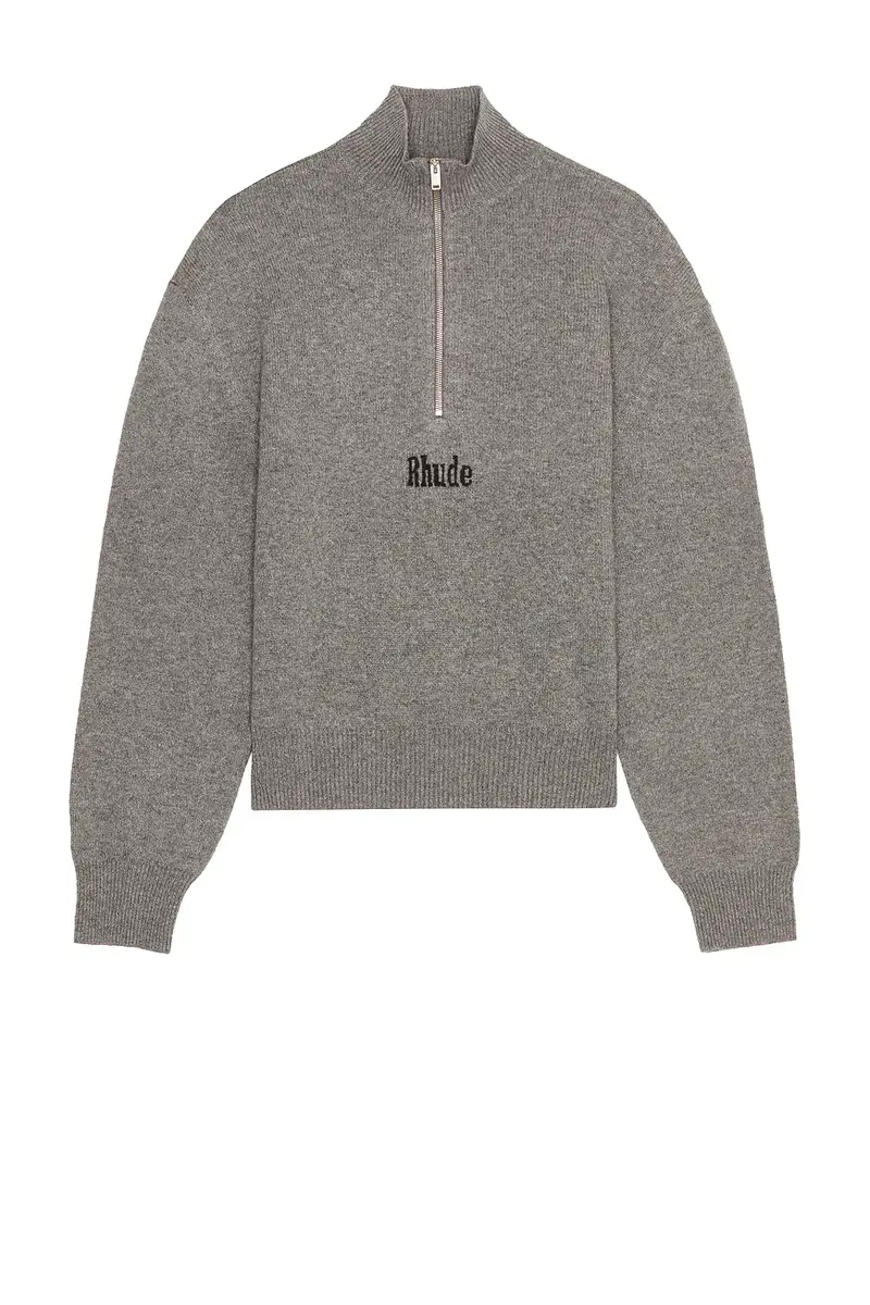 Rhude Quarter Zip Knit Top | Thumbnail 4 Rhude Quarter Zip Knit Top | Thumbnail 4