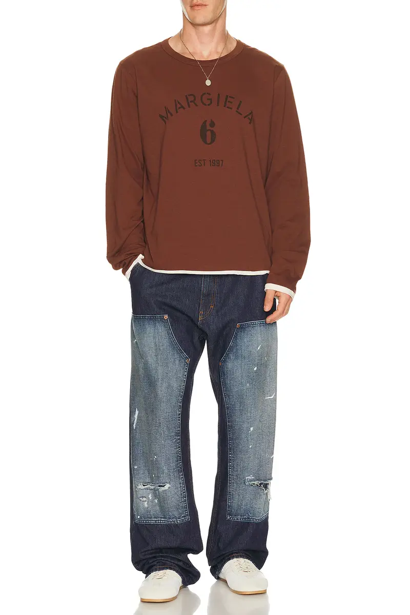 MM6 MAISON MARGIELA Long-Sleeved Top | Thumbnail 3 MM6 MAISON MARGIELA Long-Sleeved Top | Thumbnail 3