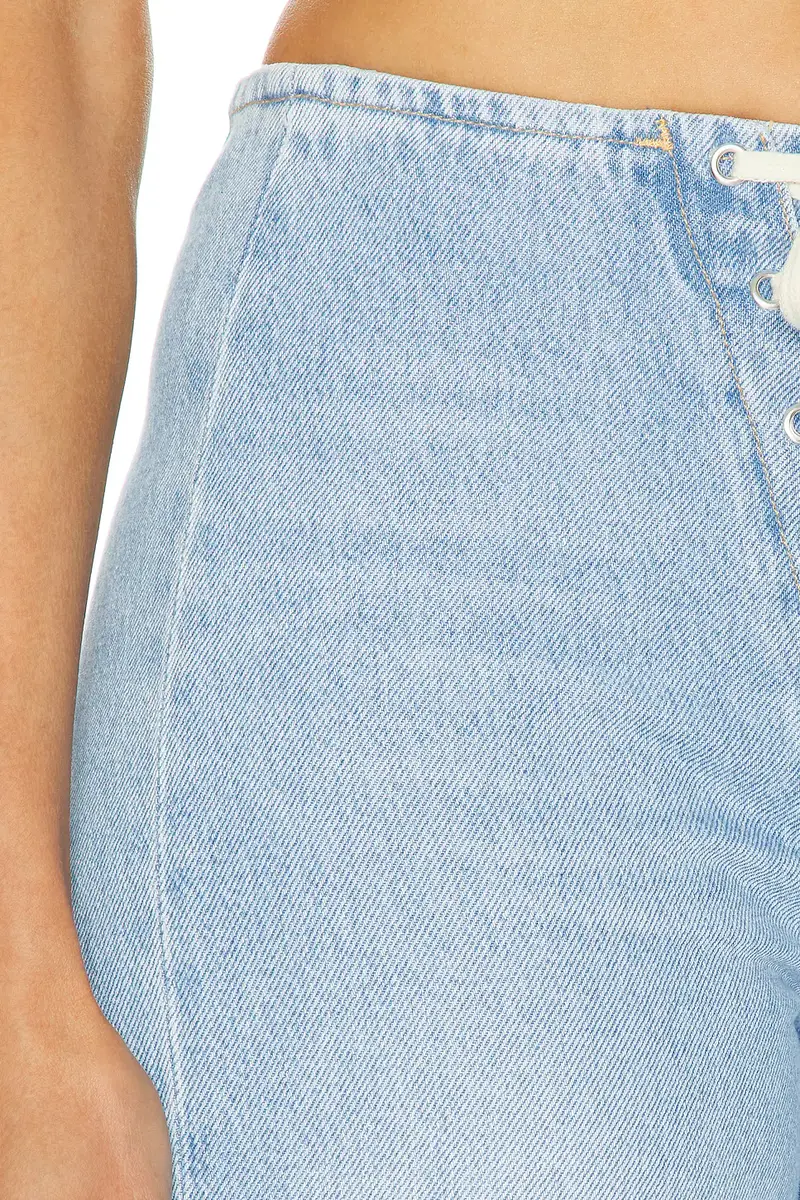 Mother The Laced Up Smoothie Sneak Jeans | Thumbnail 6 Mother The Laced Up Smoothie Sneak Jeans | Thumbnail 6