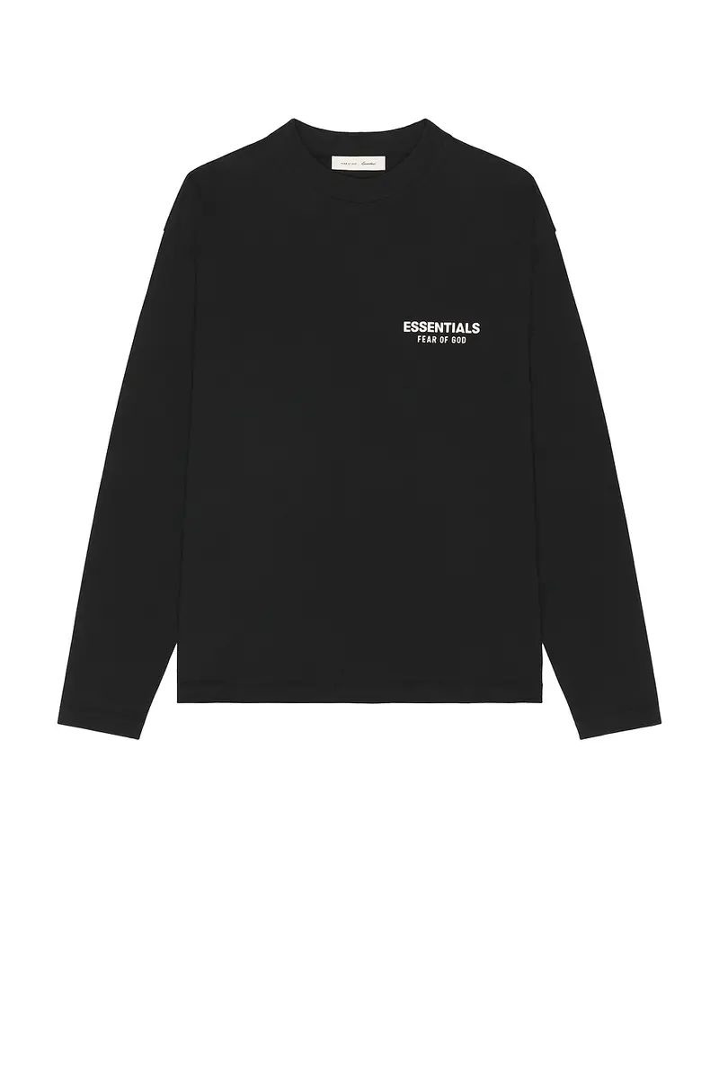 Fear of God Essentials Classic Fit Long Sleeve T-Shirt | Thumbnail 4 Fear of God Essentials Classic Fit Long Sleeve T-Shirt | Thumbnail 4