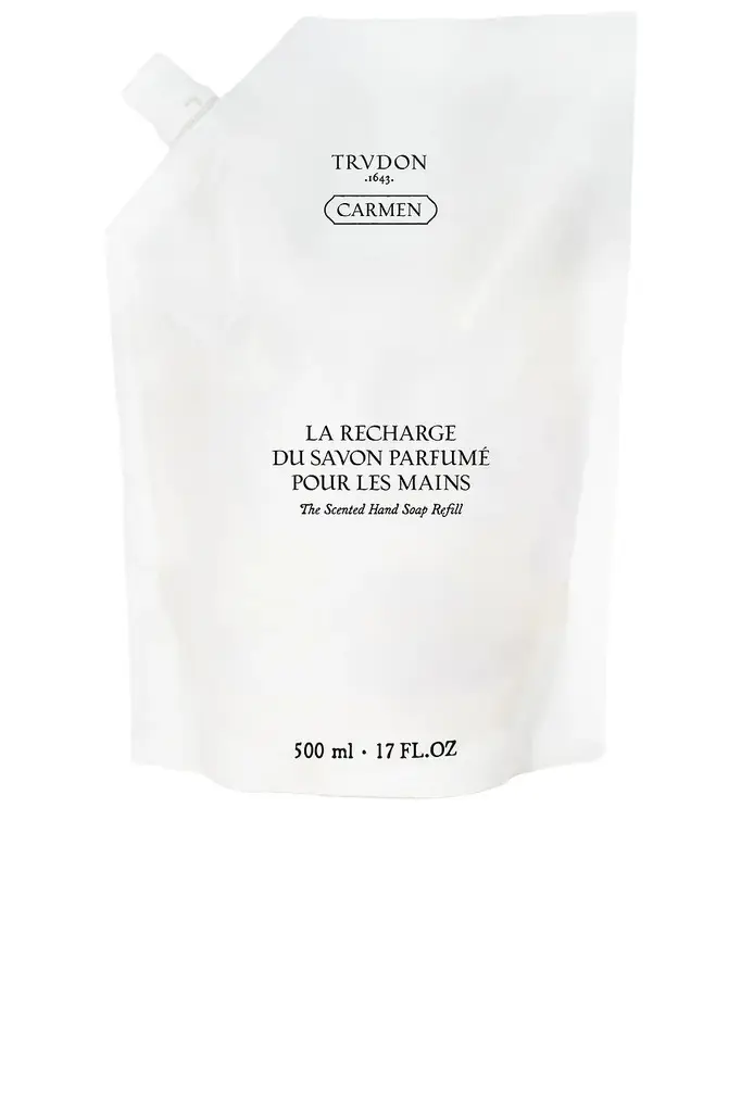 TRUDON La Recharge Du Savon Parfume Carmen Pour Les Mains Hand Soap Refill 500ml | Image 1 TRUDON La Recharge Du Savon Parfume Carmen Pour Les Mains Hand Soap Refill 500ml | Image 1