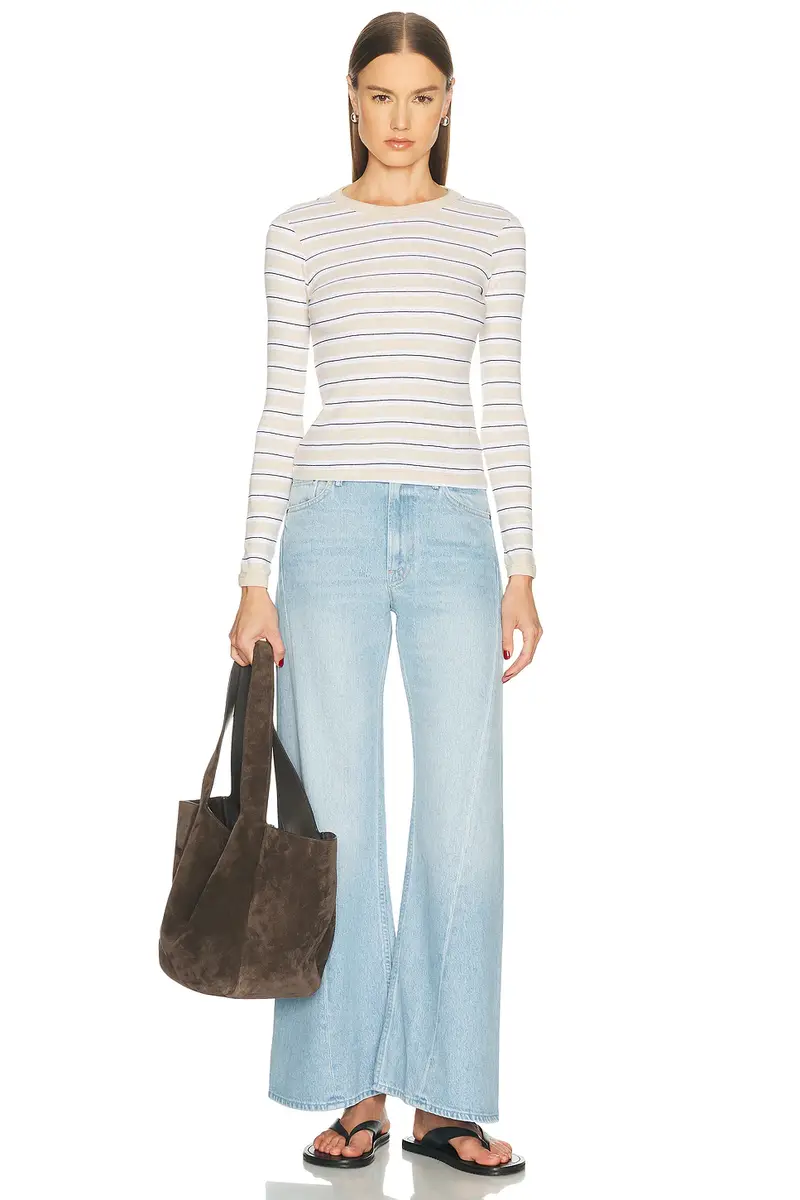 Mother The Lemon Twist Sneak Jeans | Thumbnail 5 Mother The Lemon Twist Sneak Jeans | Thumbnail 5