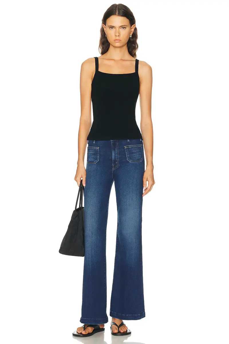 Mother The Hustler Roller Patch Pocket Sneak Jeans | Thumbnail 5 Mother The Hustler Roller Patch Pocket Sneak Jeans | Thumbnail 5