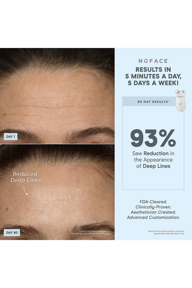 NUFACE Trinity+ LED Red Light Wrinkle Reducer Attachment | Thumbnail 8 NUFACE Trinity+ LED Red Light Wrinkle Reducer Attachment | Thumbnail 8