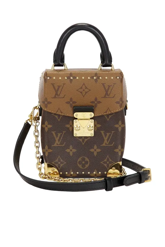 Louis Vuitton Louis Vuitton Monogram Reverse Camera Box Handbag | Image 1 Louis Vuitton Louis Vuitton Monogram Reverse Camera Box Handbag | Image 1