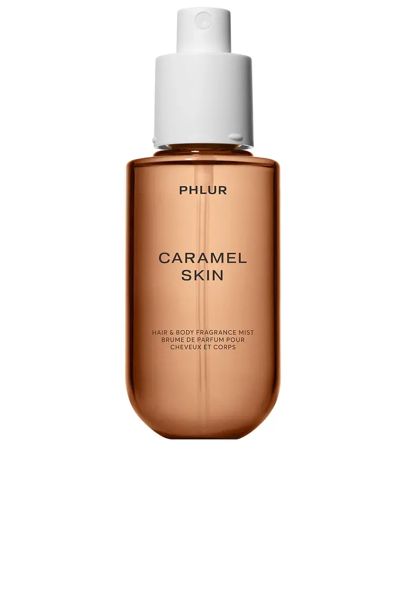 PHLUR Travel Size Caramel Skin Hair And Body Mist 3oz