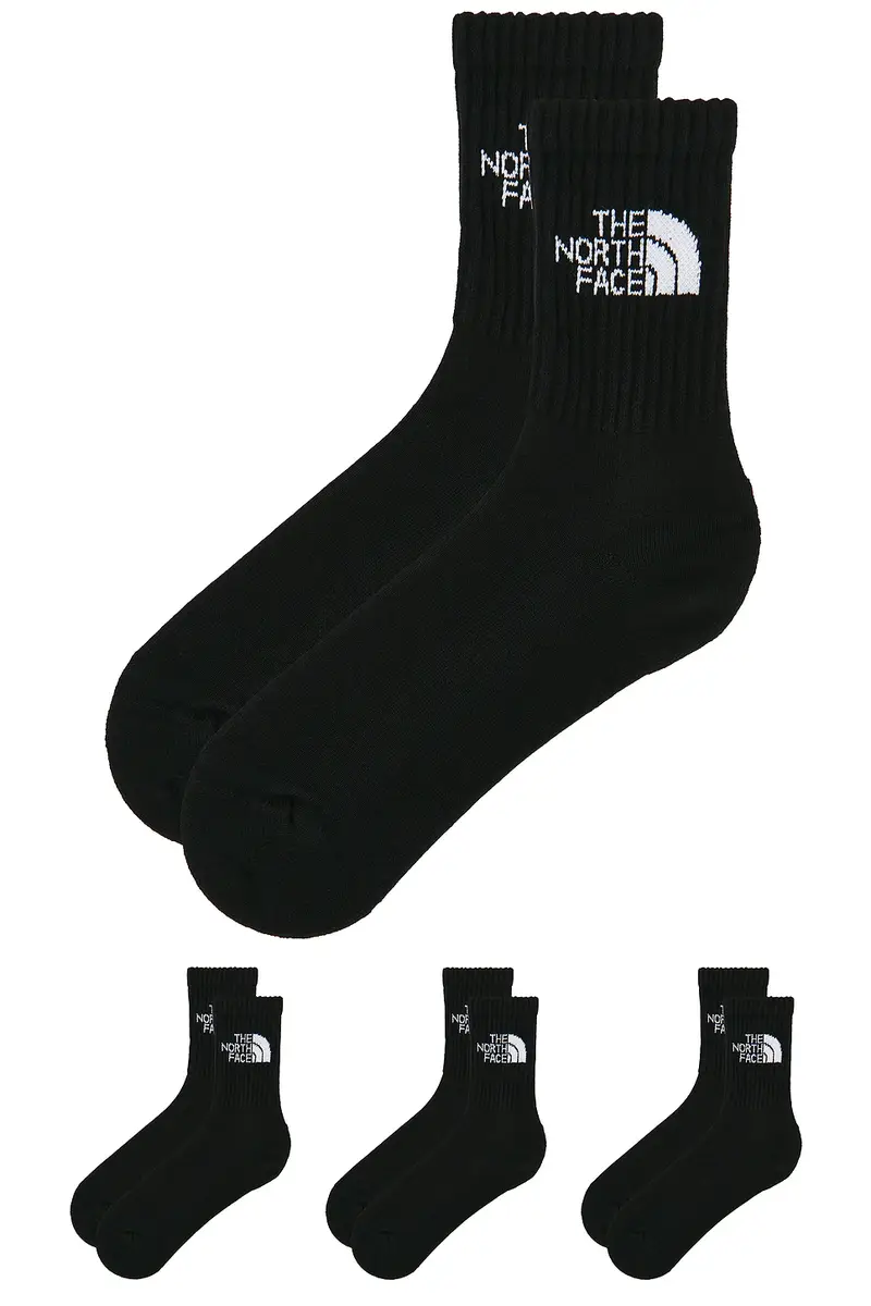 The North Face Everyday Standard Crew Sock 3 Pack | Thumbnail 2 The North Face Everyday Standard Crew Sock 3 Pack | Thumbnail 2
