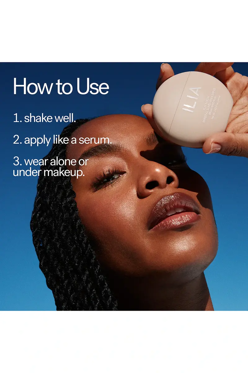 ILIA Sun Serum Mineral Sunscreen SPF 50 | Thumbnail 10 ILIA Sun Serum Mineral Sunscreen SPF 50 | Thumbnail 10