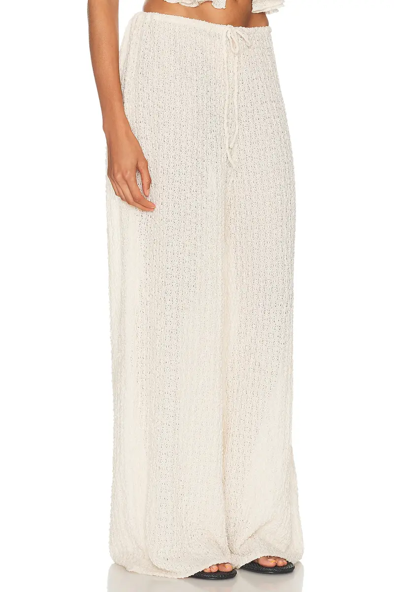 Montce x Elsa Hosk Drawstring Wide Leg Pant | Thumbnail 2 Montce x Elsa Hosk Drawstring Wide Leg Pant | Thumbnail 2