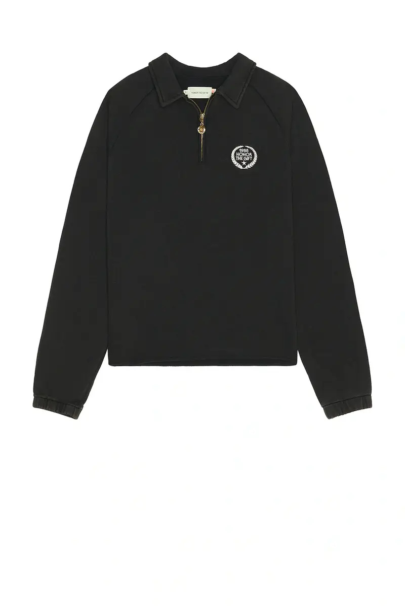 Honor The Gift Vintage Terry Quarter Zip | Thumbnail 4 Honor The Gift Vintage Terry Quarter Zip | Thumbnail 4