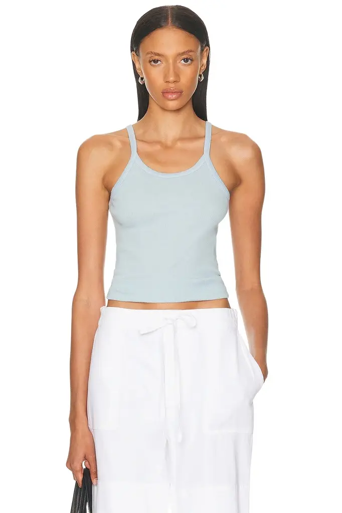 ÉTERNE Rib Tank Top