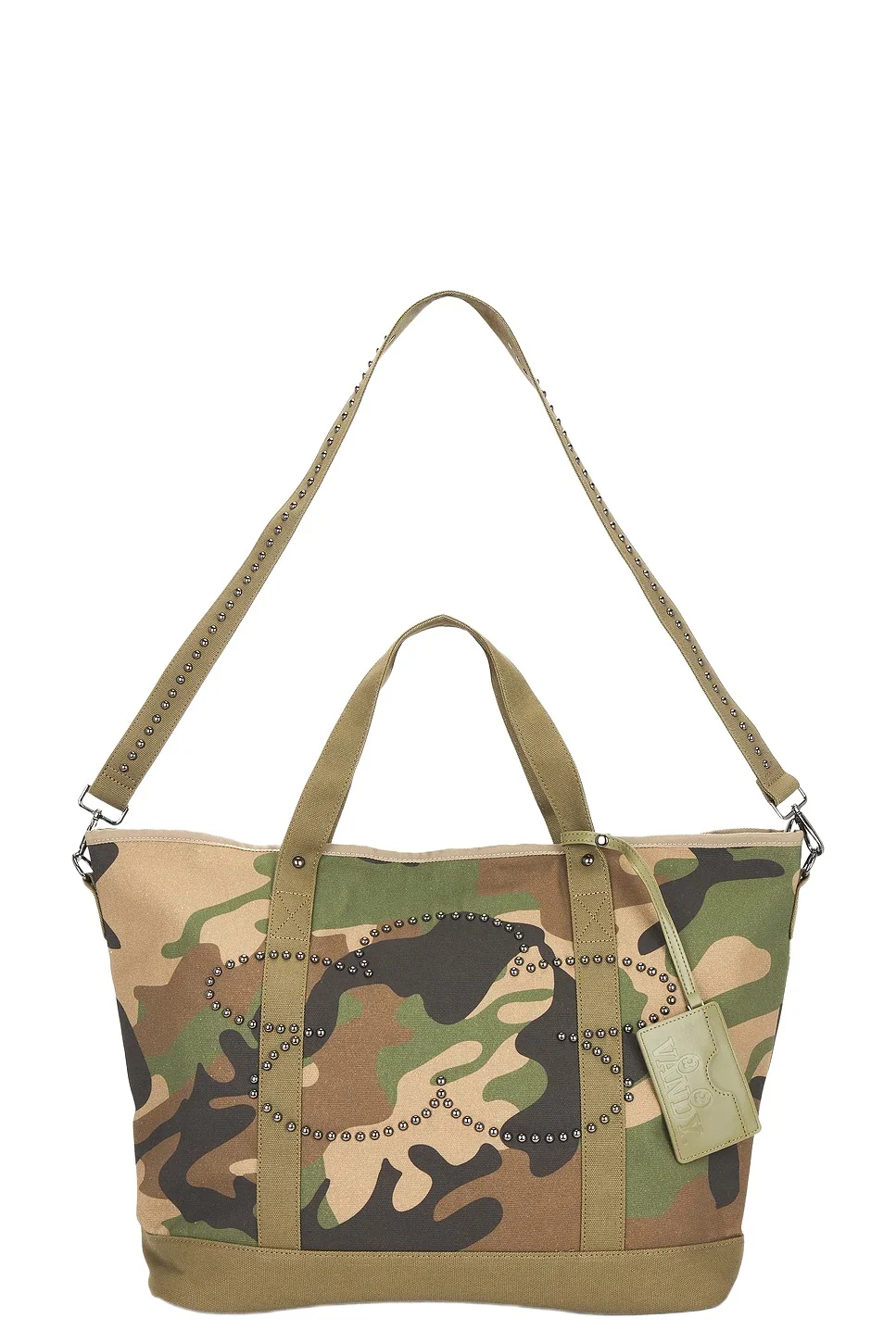 VANDYTHEPINK Studded Flower Tote Bag