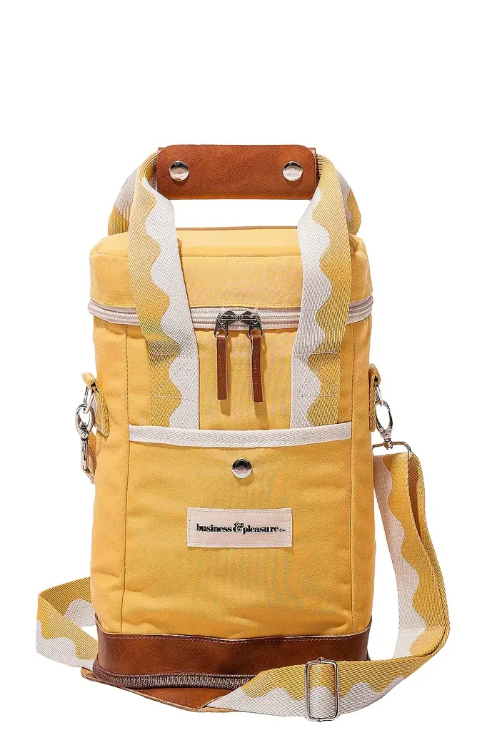 business & pleasure co. Wine Cooler Tote Bag