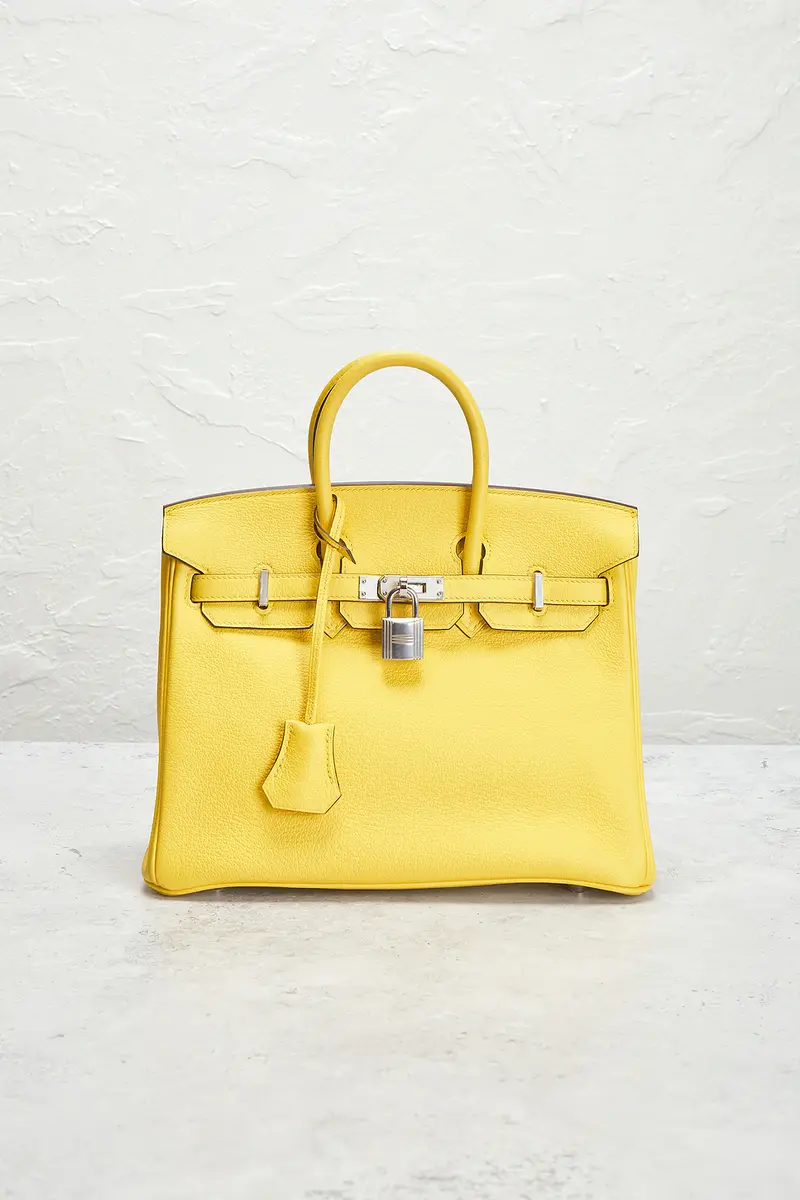 HERMÈS Hermes Taurillon Clemence Birkin 25 Handbag | Thumbnail 2 HERMÈS Hermes Taurillon Clemence Birkin 25 Handbag | Thumbnail 2