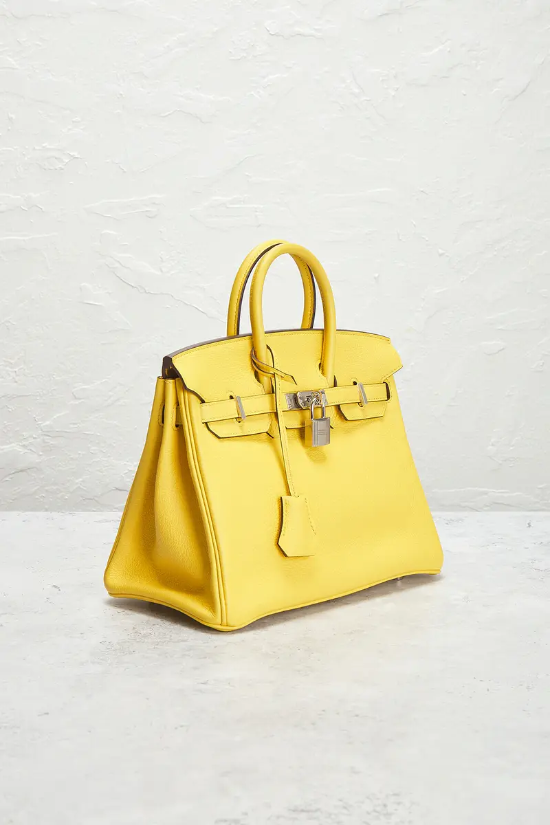 HERMÈS Hermes Taurillon Clemence Birkin 25 Handbag | Thumbnail 4 HERMÈS Hermes Taurillon Clemence Birkin 25 Handbag | Thumbnail 4