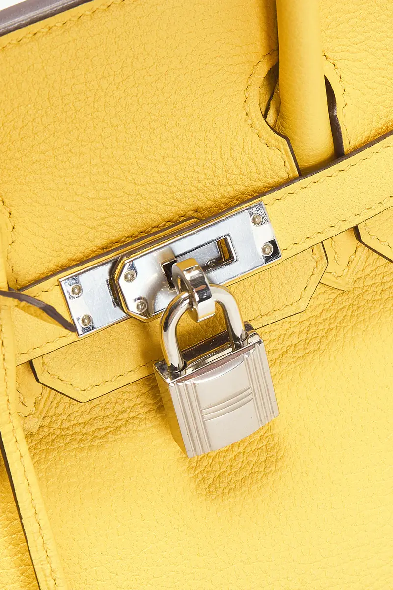 HERMÈS Hermes Taurillon Clemence Birkin 25 Handbag | Thumbnail 5 HERMÈS Hermes Taurillon Clemence Birkin 25 Handbag | Thumbnail 5
