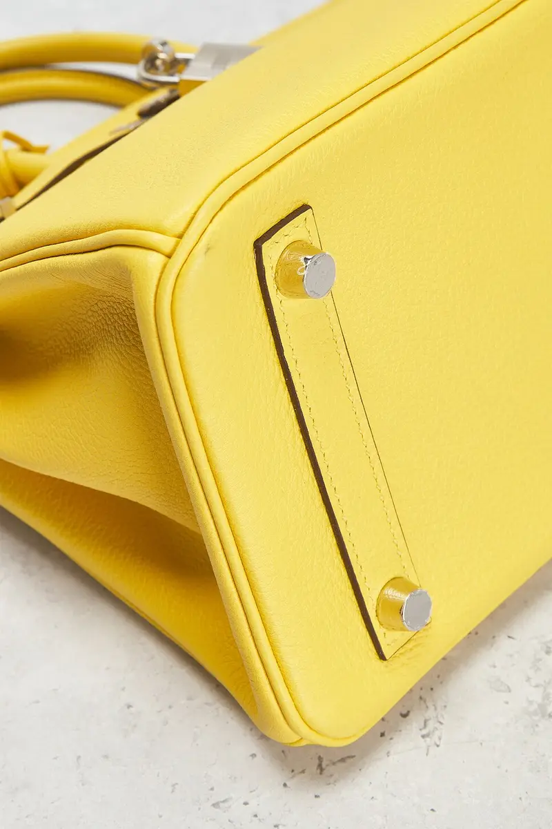 HERMÈS Hermes Taurillon Clemence Birkin 25 Handbag | Thumbnail 8 HERMÈS Hermes Taurillon Clemence Birkin 25 Handbag | Thumbnail 8
