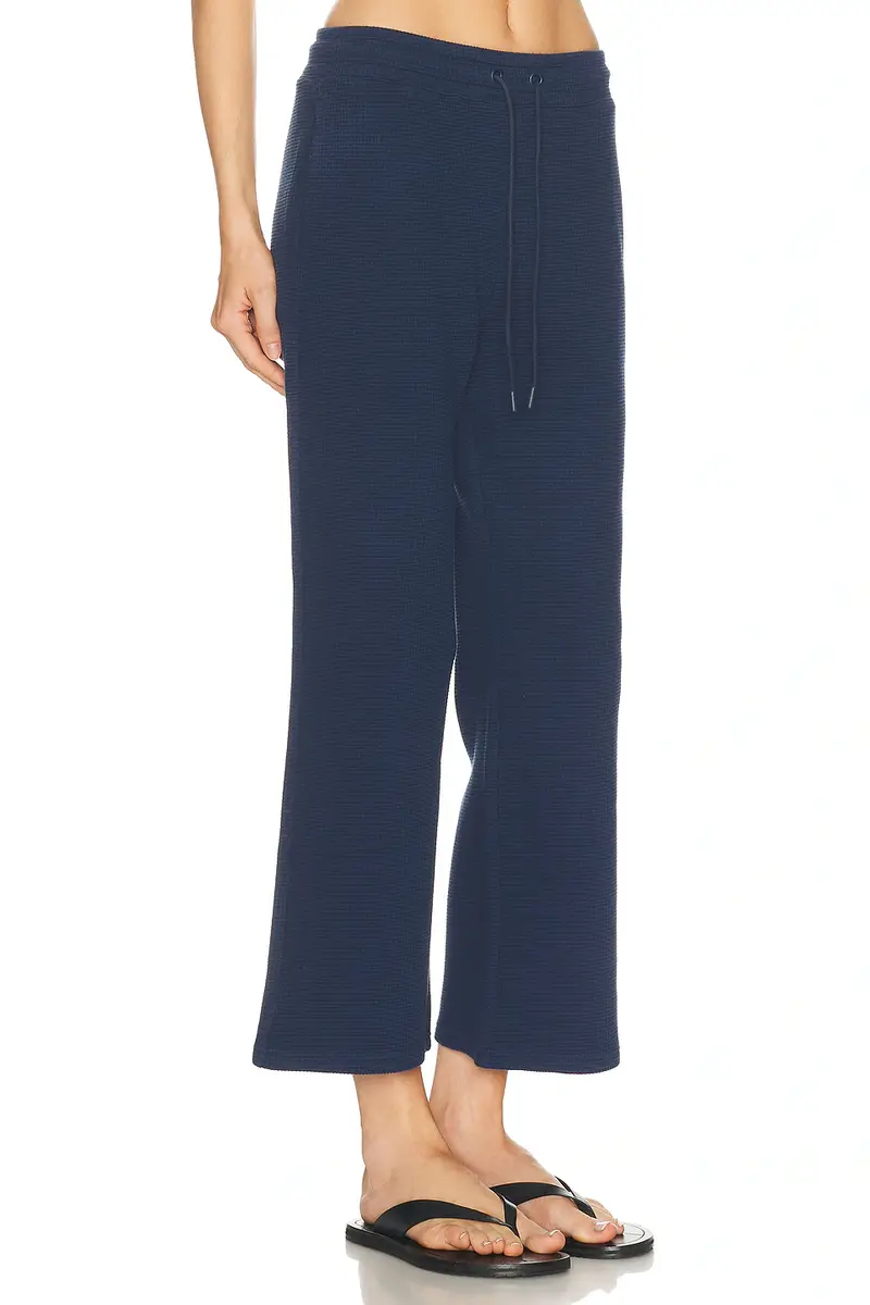 Negative Underwear Waffle Knit Cropped Track Pant | Thumbnail 2 Negative Underwear Waffle Knit Cropped Track Pant | Thumbnail 2