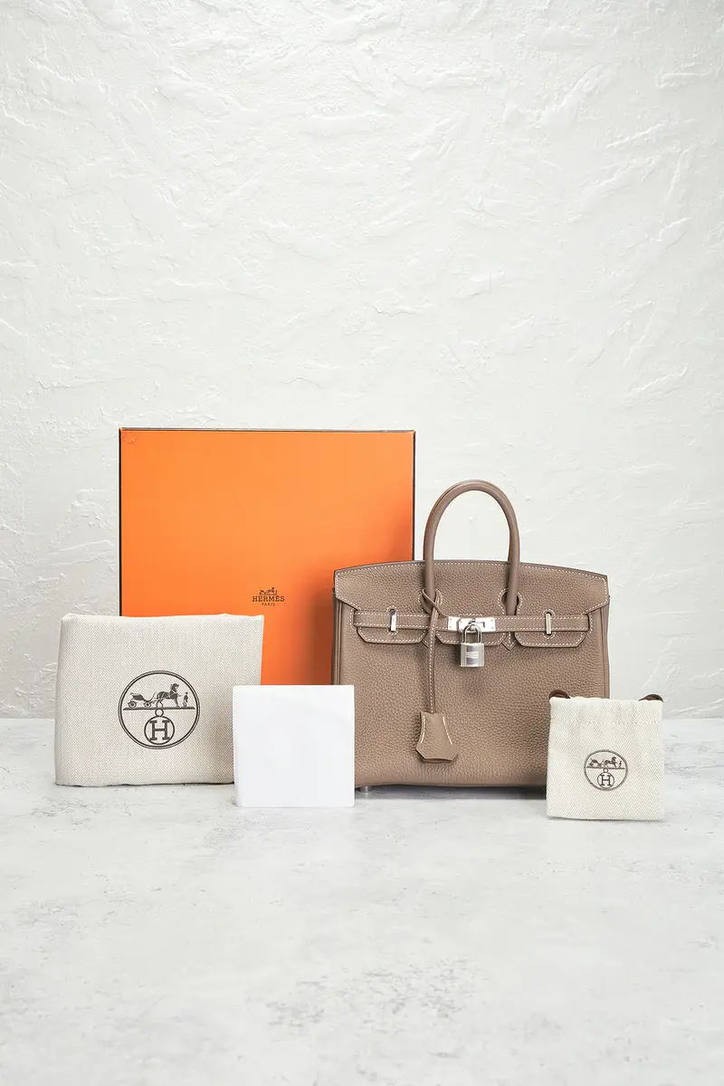 HERMÈS Hermes Togo Birkin 25 Handbag | Thumbnail 9 HERMÈS Hermes Togo Birkin 25 Handbag | Thumbnail 9