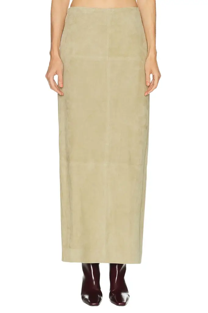 SRG Sonya Suede Skirt