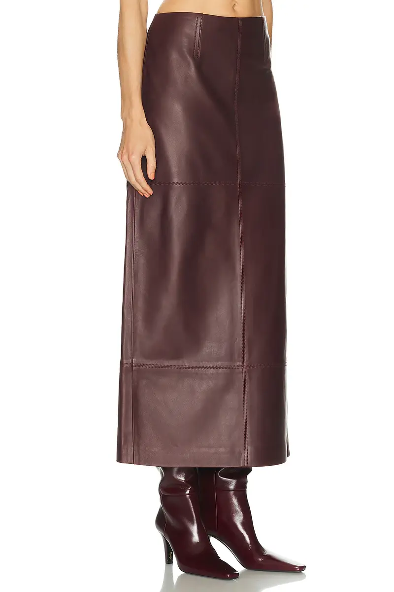 SRG Mango Leather Skirt | Thumbnail 2