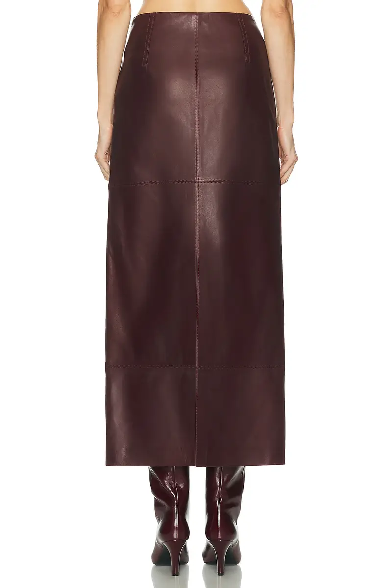 SRG Mango Leather Skirt | Thumbnail 4
