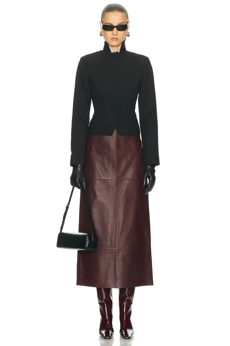 SRG Mango Leather Skirt | Thumbnail 5