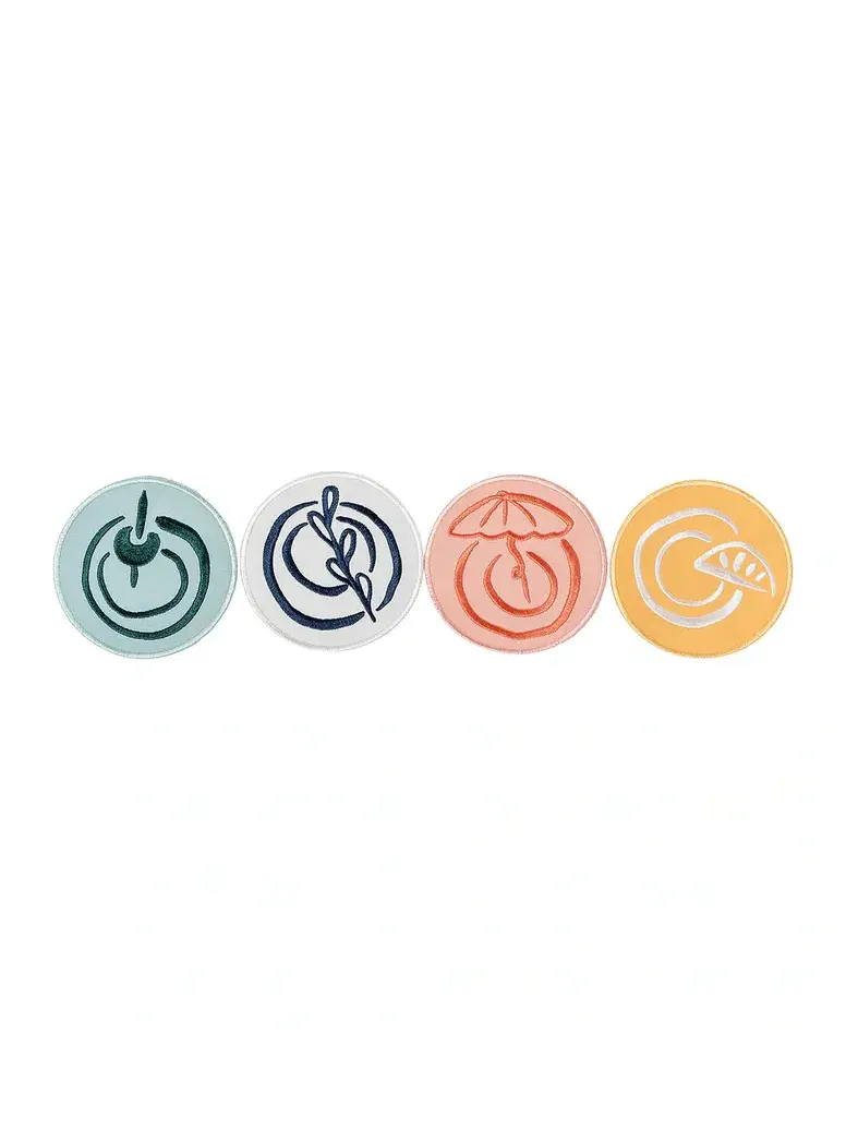 business & pleasure co. Riviera Coaster - Set Of 8