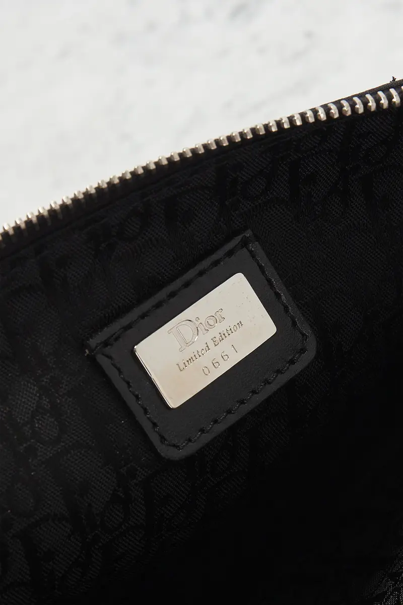 Dior Dior Satin Embroidered Limited Edition Mini Saddle Bag | Thumbnail 6 Dior Dior Satin Embroidered Limited Edition Mini Saddle Bag | Thumbnail 6
