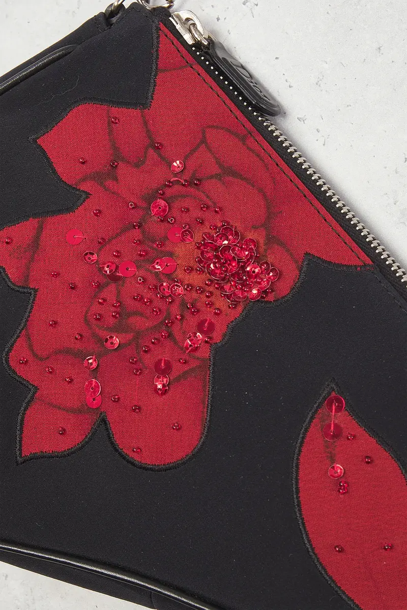 Dior Dior Satin Embroidered Limited Edition Mini Saddle Bag | Thumbnail 7 Dior Dior Satin Embroidered Limited Edition Mini Saddle Bag | Thumbnail 7