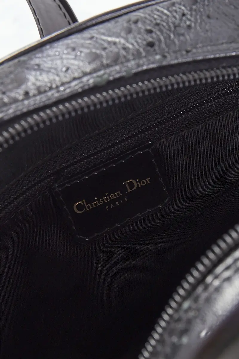Dior Dior Mini Double Saddle Bowler Bag | Thumbnail 6 Dior Dior Mini Double Saddle Bowler Bag | Thumbnail 6