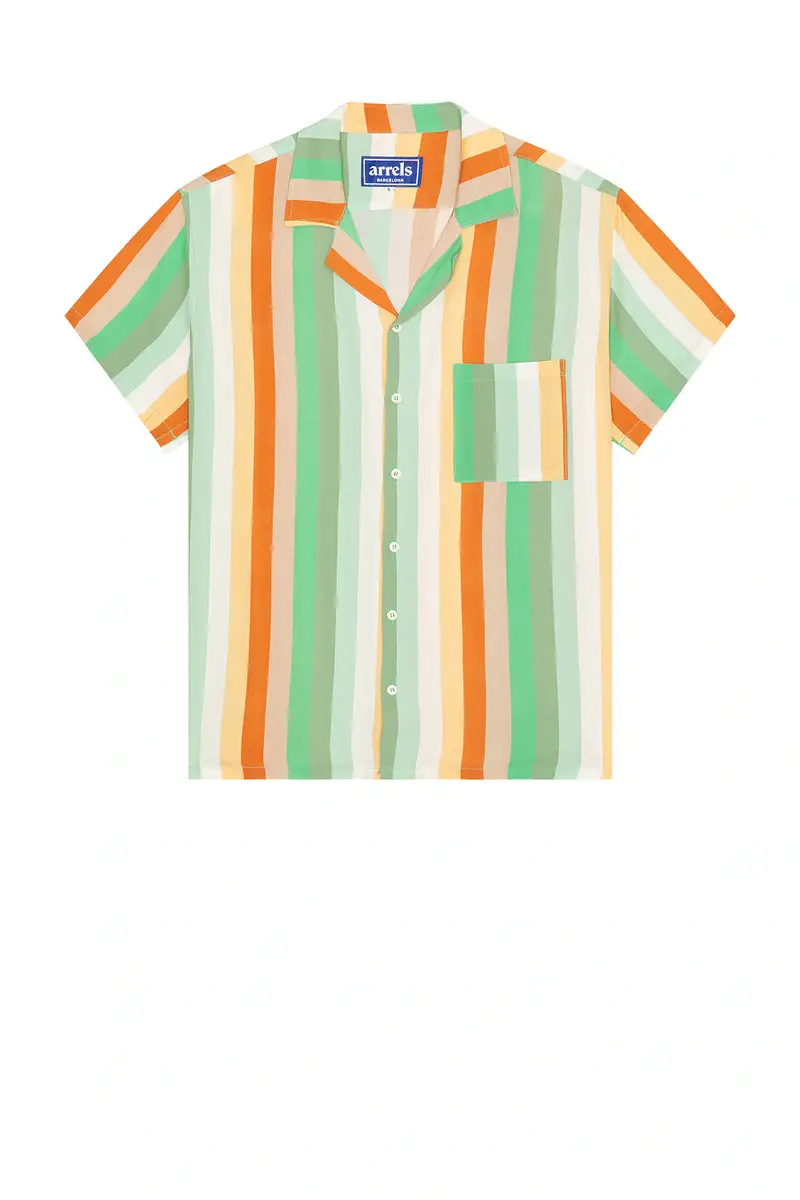 Arrels Barcelona Camp Collar Shirt | Thumbnail 4 Arrels Barcelona Camp Collar Shirt | Thumbnail 4
