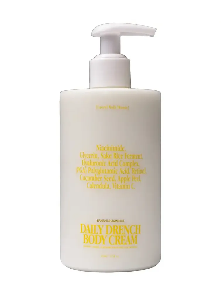 Laurel Bath House Banana Hammock Daily Drench Body Cream