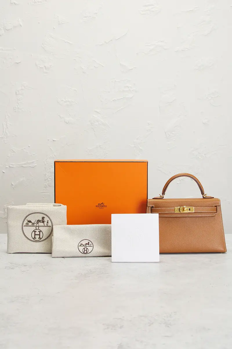 HERMÈS Hermes Epsom Kelly 20 Sellier Handbag | Thumbnail 8