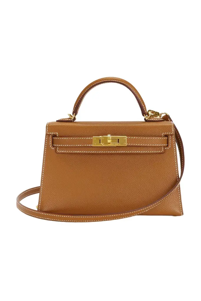 HERMÈS Hermes Epsom Kelly 20 Sellier Handbag | Image 1 HERMÈS Hermes Epsom Kelly 20 Sellier Handbag | Image 1