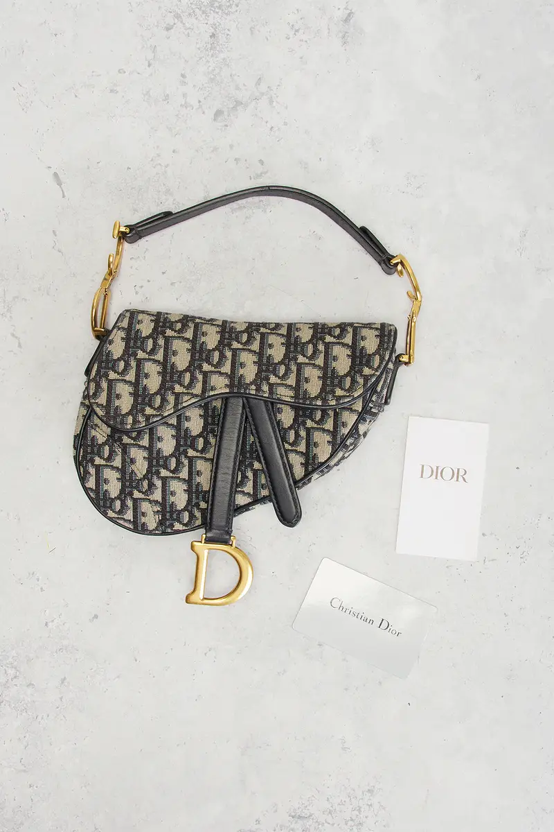 Dior Dior Trotter Oblique Saddle Bag | Thumbnail 9 Dior Dior Trotter Oblique Saddle Bag | Thumbnail 9
