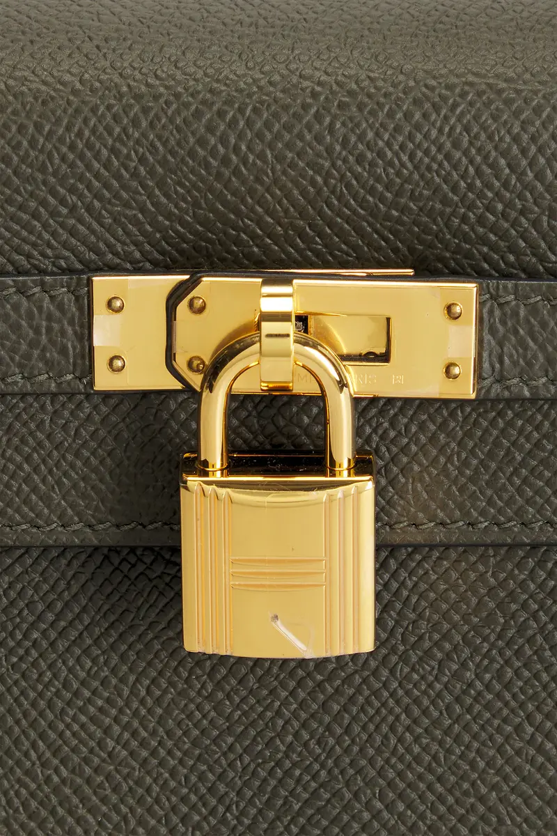 HERMÈS Hermes Epsom Kelly 25 Sellier Handbag | Thumbnail 5