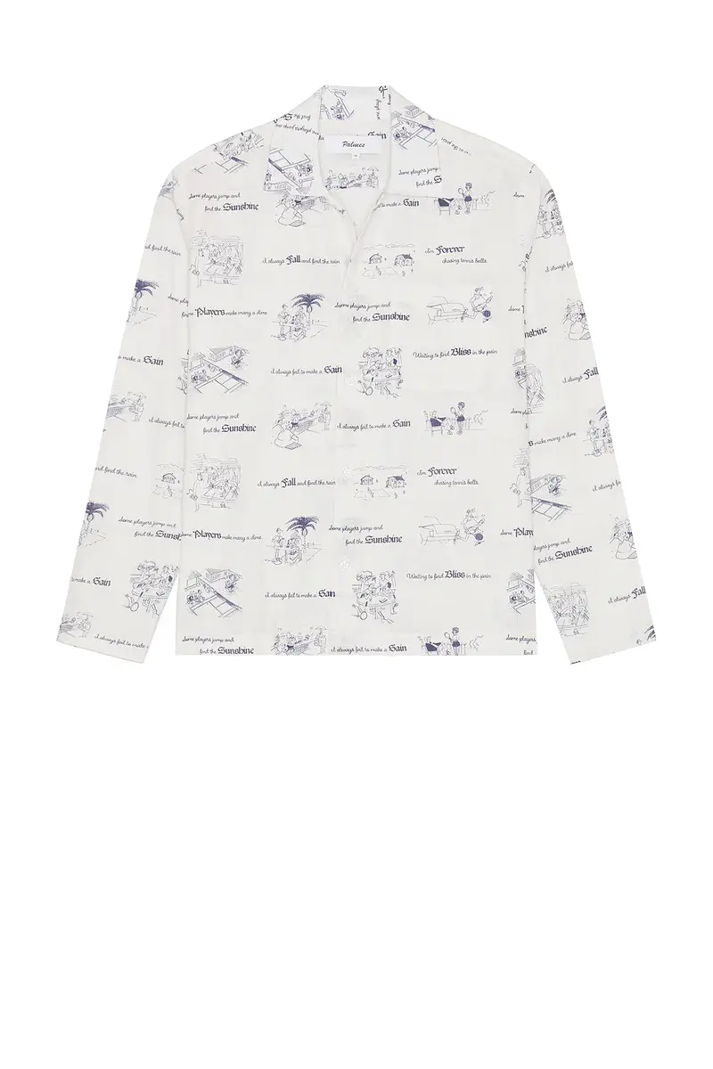 Palmes Sunshine Linen Shirt | Thumbnail 4